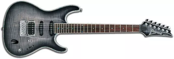 SAS36FM Flame Maple Top - Trans Black